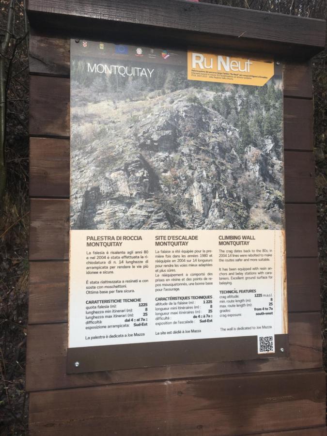 Apartament La Casa Del Bosco Aosta Zewnętrze zdjęcie