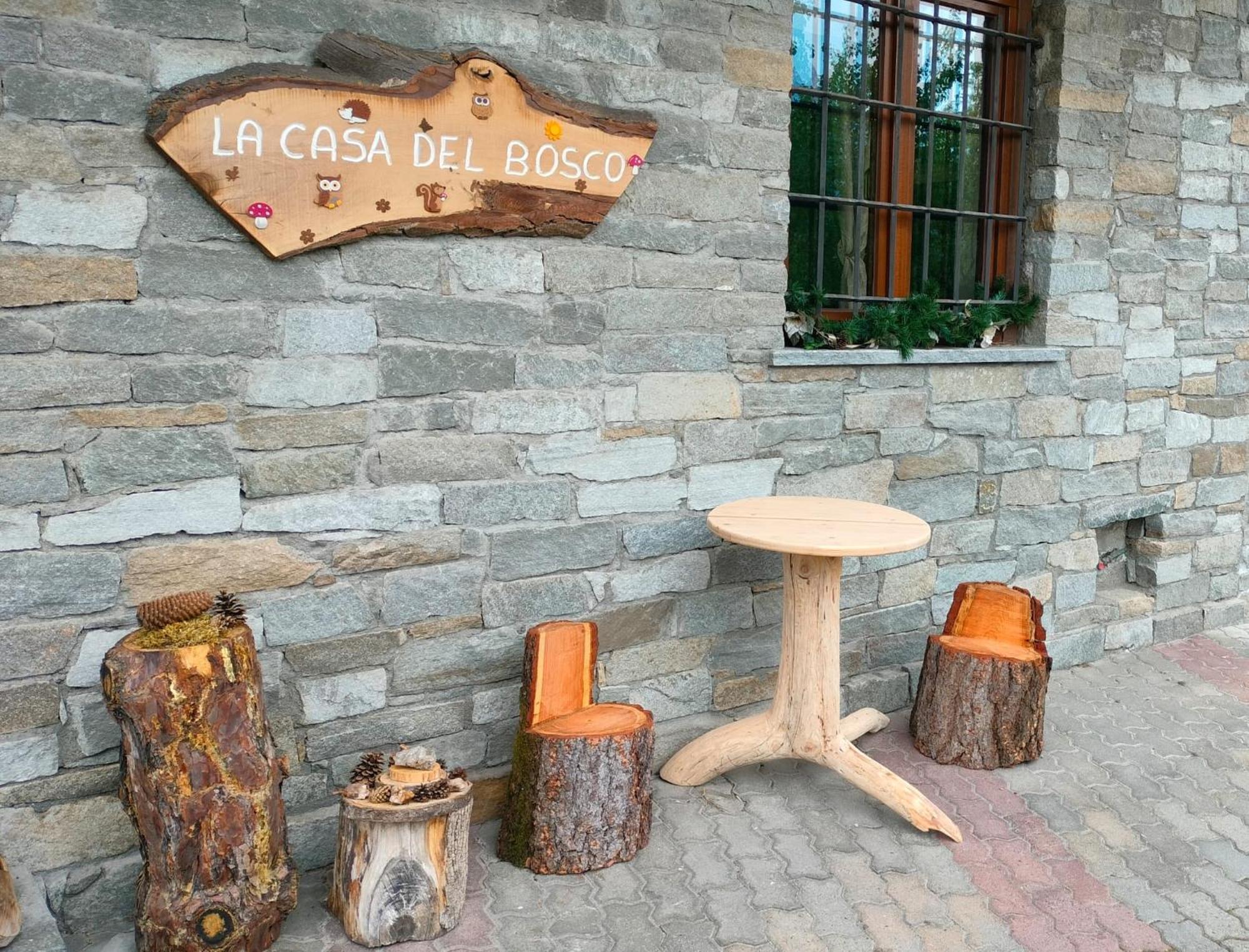 Apartament La Casa Del Bosco Aosta Zewnętrze zdjęcie